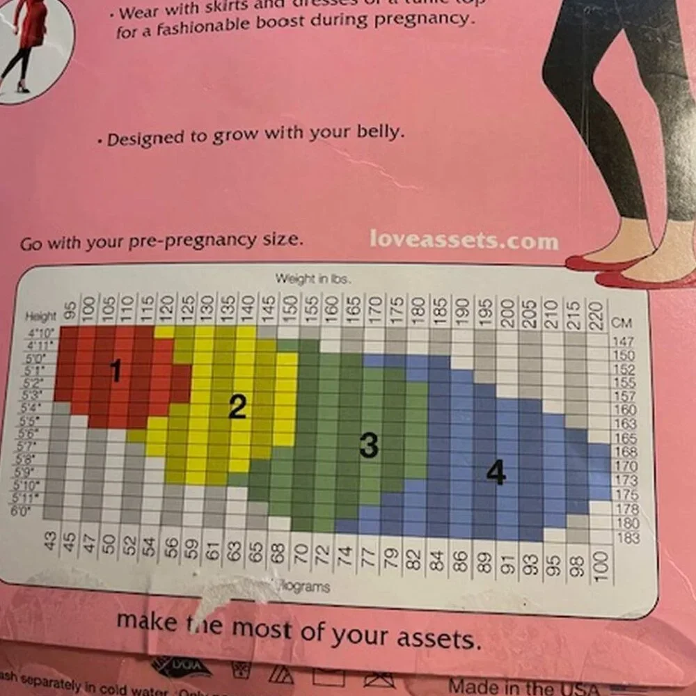 SPANX Assets Marvelous Mama Maternity Lucky Leggings SIZE 4 (303)